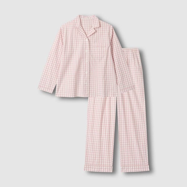 여 코튼 스트레치 10부 파자마 세트 J216901001065