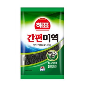 [푸른들마켓][해표] 완도간편미역45g