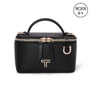 TUMI [TUMI KOREA] 보야져 렉스 미니 트레인 케이스 코스메틱백 블랙/라이트골드_0196675DLGL