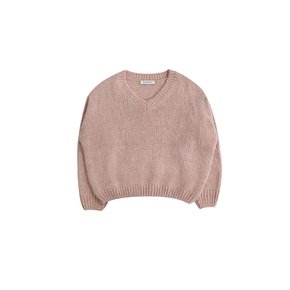 Anna V-neck Alphaka Knit