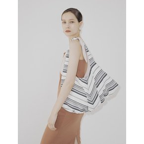 Stripe Oud Bag - Ivory