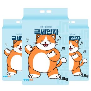 두부랑캣츠 극세입자 2.8kg x 3개 고양이모래 기능 30%UP[31783052]