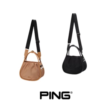 핑 [24  S/S]   여성 주름 라인 포인트 토트백   121D1BG051  (출시가 178,000)