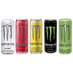 에너지드링크 몬스터에너지 5종세트 MonsterEnergy 355ml 울트라 시트라