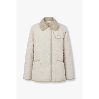 STUDIO TOMBOY 코듀로이카라 디테일 퀼팅 점퍼 9176113982012