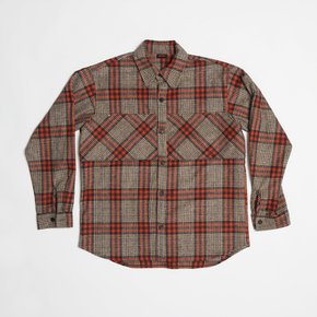 NEWTRO Wide Pocket Shirt Jacket_ORANGE