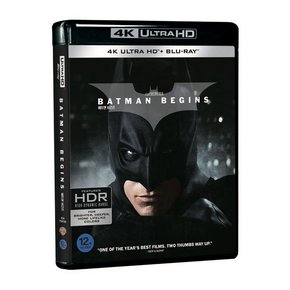 BLU-RAY DISC - 배트맨 비긴즈 4K UHD+BD BATMAN BEGINS