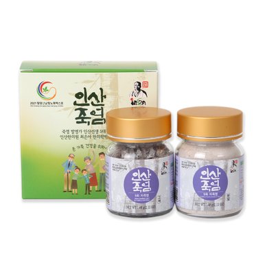9회 자죽염 고체분말 소형 선물세트 [60g 2개]