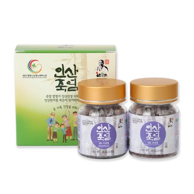 9회 자죽염 고체분말 소형 선물세트 [60g 2개]