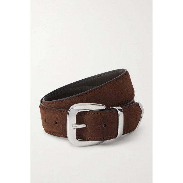 앤더슨스 스웨이드 다크 브라운 벨트 46376663162988365