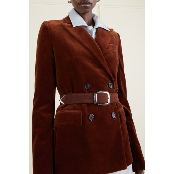 앤더슨스 스웨이드 다크 브라운 벨트 46376663162988365