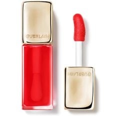 GUERLAIN 겔랑 키스키스 비 글로우 네추럴 오리진 허니 틴트 립오일 퍼피 글로우 775 Poppy Glow