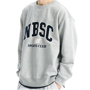 UNI NBSC 기모 맨투맨  Semi Over Fit  NBNCD41823 AC_P376437843