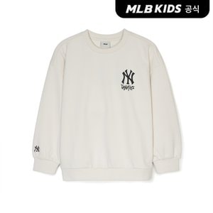 MLB키즈 (공식)24FW 베이직 스트릿 로고 맨투맨 7AMTB0744-50CRS