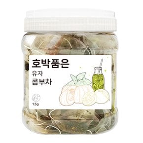 호박품은 유자 콤부차 삼각티백 1.5g x 100티백 1통