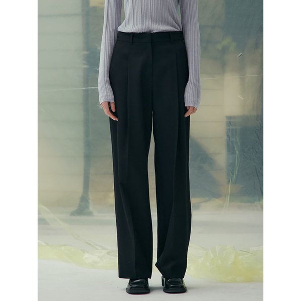 Signature Semi Wide Pants  Black (KE5221M015)
