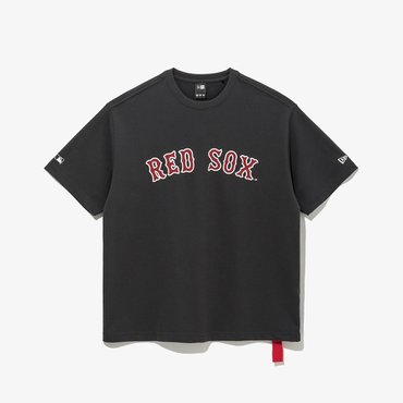 뉴에라 MLB 보스턴 레드삭스 레터링 로고 티셔츠 다크 섀도우 14536495