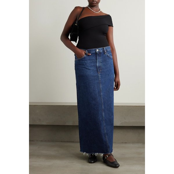 브리 원숄더 스트레치 니트 보디스 블랙 1647597324895158