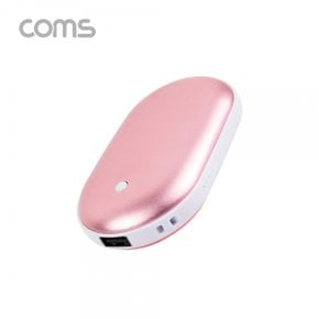 Coms USB 온열 핸드워머손난로Pink