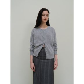 Cashmere Button cardigan - Gray