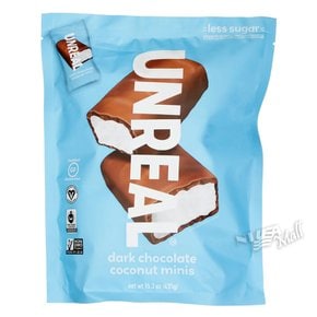 언리얼 다크 초콜릿 코코넛 바 미니 435g UNREAL DARK CHOCOLATE COCONUT MINIS