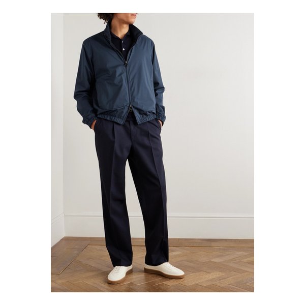 리버시블 윈드메이트 스톰 시스템 나일론 캐시미어 블루종 재킷 46376663162903855