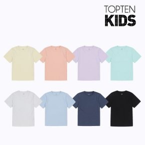 23년 S/S (에센셜) 아동 USA코튼 베이직 반소매 티셔츠 MKD5TS3902