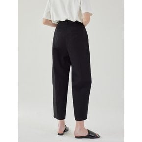 Nora round slacks_BLACK