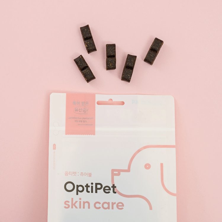 옵티펫츄어블 영양제로 강아지 알레르기, 아토피 스킨케어(+조인트케어, 오메가, 비타민) 6