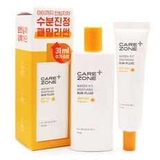 케어존 워터핏 수딩 선 플루이드 70ml+31ml  선크림[33759227]