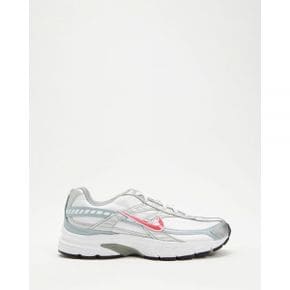 5017800 Nike Initiator - Womens White, Cherry, Metallic Silver  Mist Blue