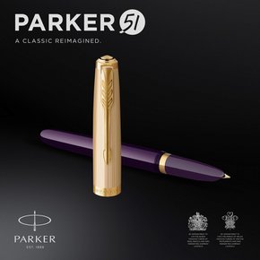 PARKER 파커 공식 파커 51 프리미엄 만년필 F