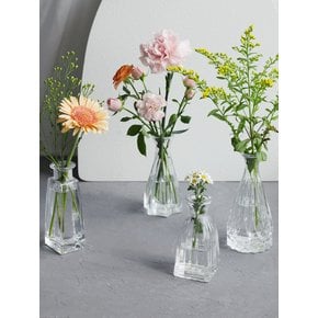 유리 미니 화병 디퓨저 용기 4type