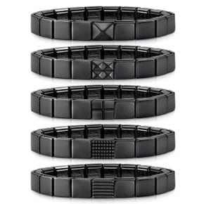 팔찌 GLAM (글램) BRACELET with 1 symbol black finish 239102 (택1)