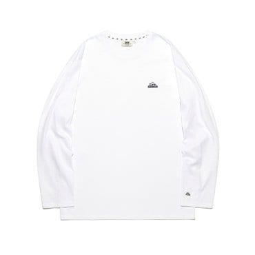 LEE 베이직 긴팔 티셔츠 화이트 LE2503LT03WH