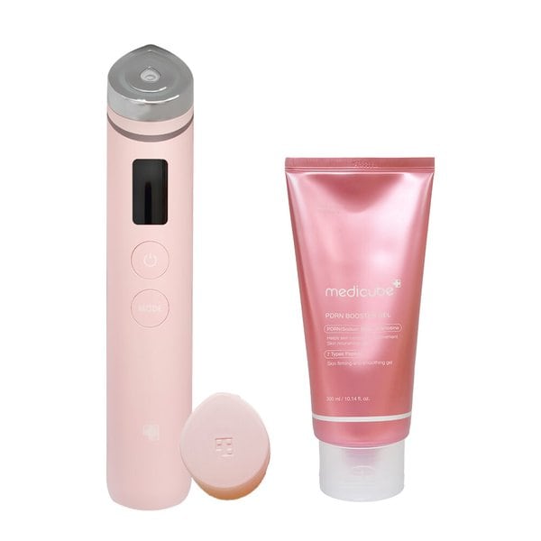 부스터프로핑크+전용헤드캡+부스터젤1개 국내모델 .