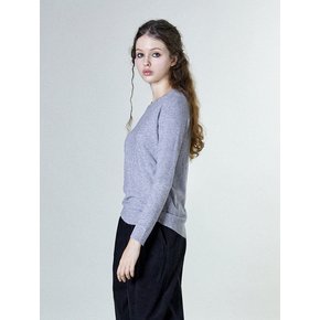 Cozy Knitted Top (GRAY)