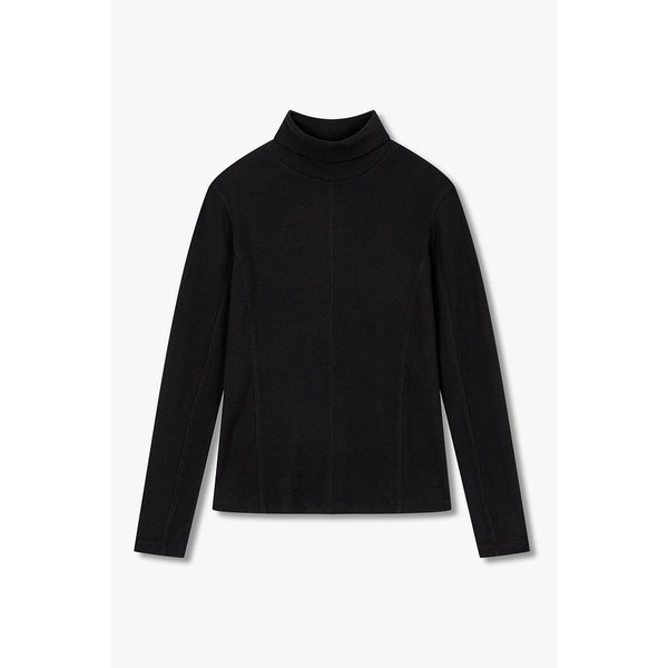 절개 터틀넥 기모 티셔츠 9105422220099