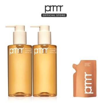 프리메라 [PRMR] 마일드 앤 퍼펙트 클렌징 오일 투 폼 200ml 더블(100ml 추가증정)