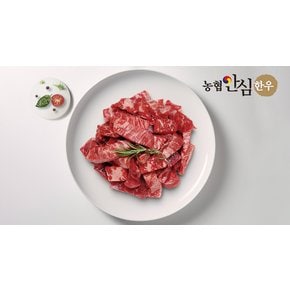 [농협안심한우][냉장] 1등급 한우 국거리(세절) 400g