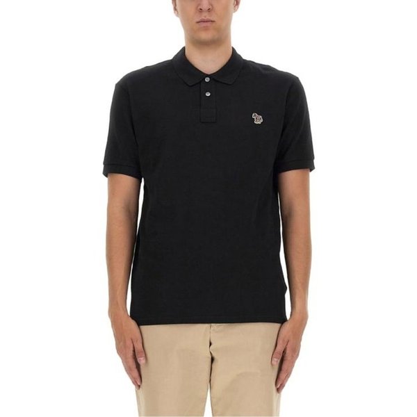폴 스미스 폴로 티셔츠 M2R 183K KZEBRA 79 BLACK DOM
