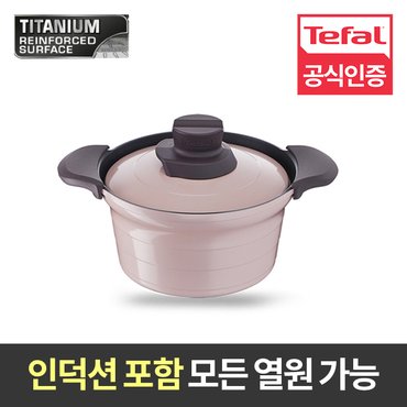 테팔 [테팔 프리미엄] 트레져 인덕션 찌개냄비 20cm