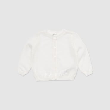 슈슈앤크라 mini 헬르시아 니트가디건 ㅡ 화이트