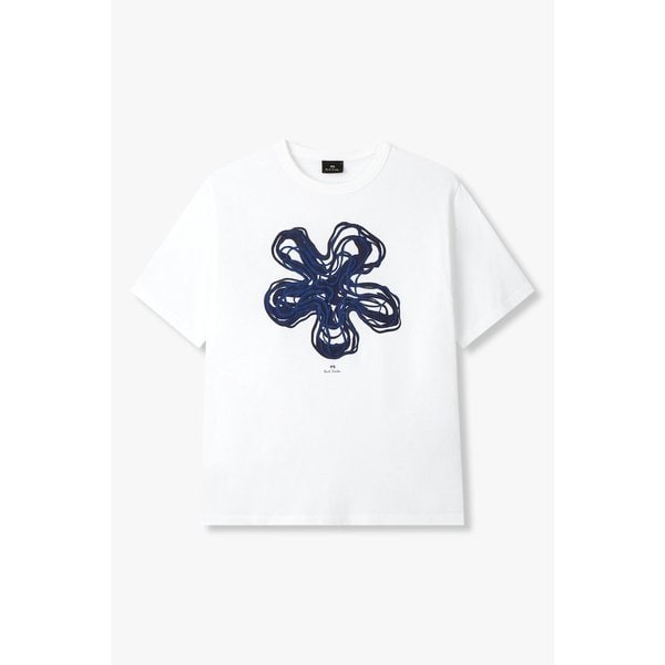 [PS PAUL SMITH] 엠보 그래픽 레귤러 핏 티셔츠 5735127114000