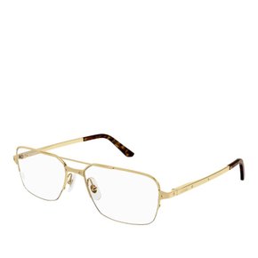 [해외배송] 까르띠에 남성 안경테 CT0308O 001 GOLD GOLD TRANSPARENT