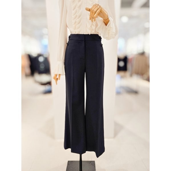 [파주점] [더아이잗컬렉션]와이드핏 투 버튼 슬랙스 팬츠 CR2A0SL311