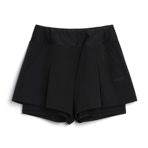 N252WBS410 여성 4부 워터 레깅스 보드숏 CARBON BLACK
