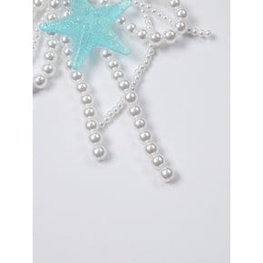 LOVE STARFISH BAG CHARM (PEARL)