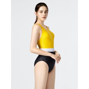 two-tone X-back freesia yellow