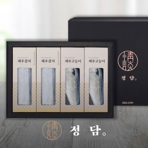 SSG정담 명절이후배송][SSG정담x본제주][제주 갈치/고등어 혼합세트(갈치2미 4토막 800g+고등어6쪽 1,020g)